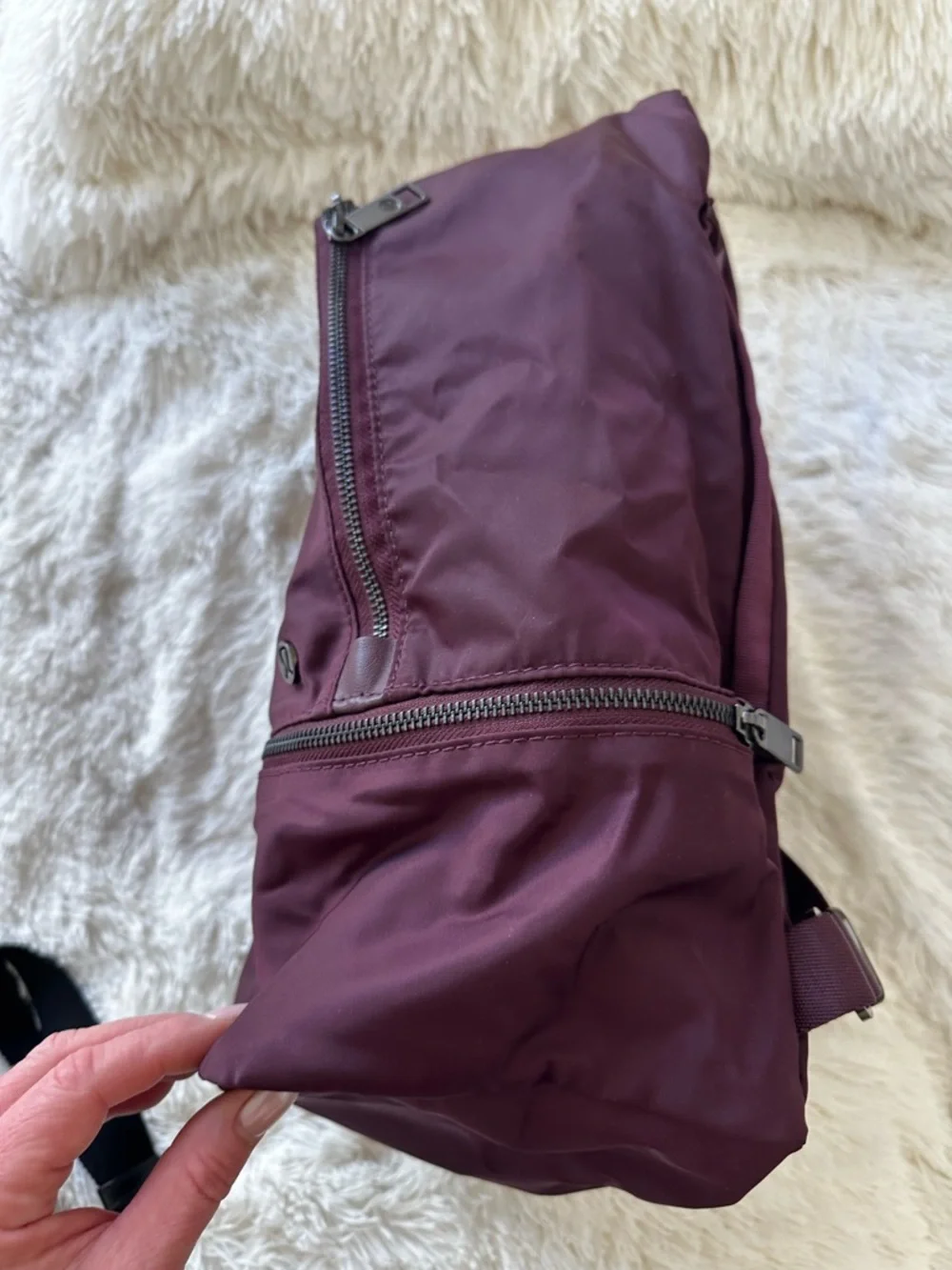 Lululemon City Adventurer Backpack Plum Purple Gym Travel Laptop Everyday OS